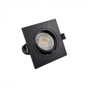 DK3021-BK Встраиваемый светильник, IP 20, 10 Вт, GU5.3, LED, черный, пластик в Карталах - kartaly.ok-mebel.com | фото 2