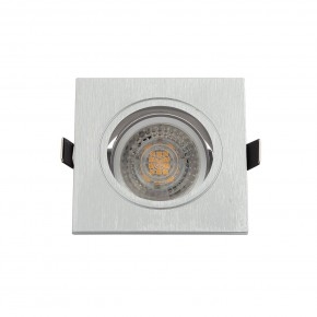DK3021-CM Встраиваемый светильник, IP 20, 10 Вт, GU5.3, LED, серый, пластик в Карталах - kartaly.ok-mebel.com | фото 4