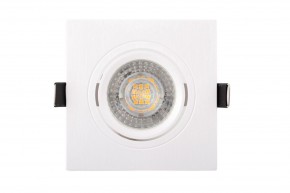 DK3021-WH Встраиваемый светильник, IP 20, 10 Вт, GU5.3, LED, белый, пластик в Карталах - kartaly.ok-mebel.com | фото 2