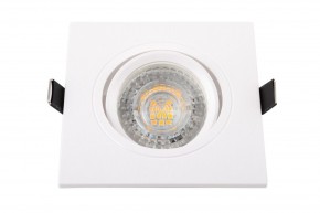 DK3021-WH Встраиваемый светильник, IP 20, 10 Вт, GU5.3, LED, белый, пластик в Карталах - kartaly.ok-mebel.com | фото 3