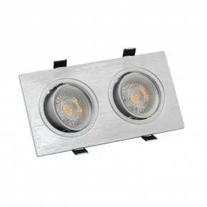 DK3022-CM Встраиваемый светильник, IP 20, 10 Вт, GU5.3, LED, серый, пластик в Карталах - kartaly.ok-mebel.com | фото 2
