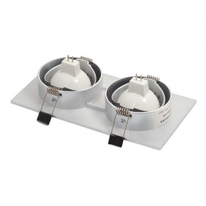 DK3022-CM Встраиваемый светильник, IP 20, 10 Вт, GU5.3, LED, серый, пластик в Карталах - kartaly.ok-mebel.com | фото 4