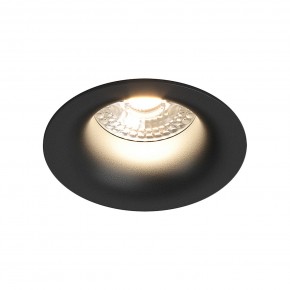 DK3024-BK Встраиваемый светильник, IP 20, 10 Вт, GU5.3, LED, черный, пластик в Карталах - kartaly.ok-mebel.com | фото