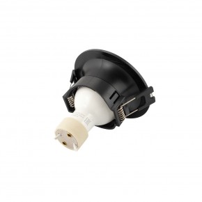 DK3024-BK Встраиваемый светильник, IP 20, 10 Вт, GU5.3, LED, черный, пластик в Карталах - kartaly.ok-mebel.com | фото 3