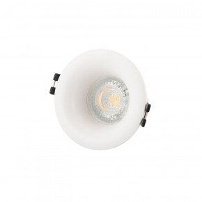 DK3024-WH Встраиваемый светильник, IP 20, 10 Вт, GU5.3, LED, белый, пластик в Карталах - kartaly.ok-mebel.com | фото