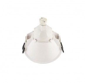 DK3026-WB Встраиваемый светильник, IP 20, 10 Вт, GU5.3, LED, белый/черный, пластик в Карталах - kartaly.ok-mebel.com | фото 5