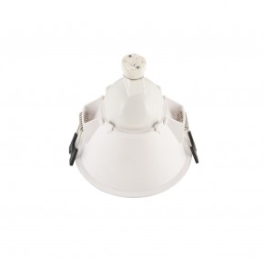 DK3026-WB Встраиваемый светильник, IP 20, 10 Вт, GU5.3, LED, белый/черный, пластик в Карталах - kartaly.ok-mebel.com | фото 4
