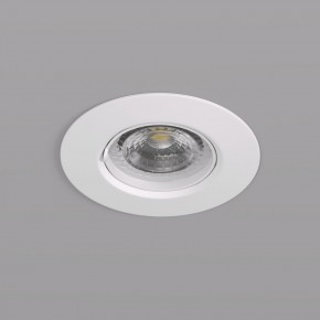 DK3028-WH Встраиваемый светильник, IP 20, 10 Вт, GU5.3, LED, белый, пластик в Карталах - kartaly.ok-mebel.com | фото 2