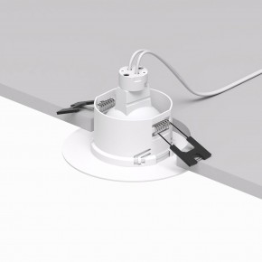 DK3028-WH Встраиваемый светильник, IP 20, 10 Вт, GU5.3, LED, белый, пластик в Карталах - kartaly.ok-mebel.com | фото 3