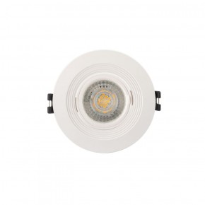 DK3029-WH Встраиваемый светильник, IP 20, 10 Вт, GU5.3, LED, белый, пластик в Карталах - kartaly.ok-mebel.com | фото