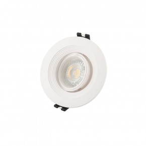 DK3029-WH Встраиваемый светильник, IP 20, 10 Вт, GU5.3, LED, белый, пластик в Карталах - kartaly.ok-mebel.com | фото 2