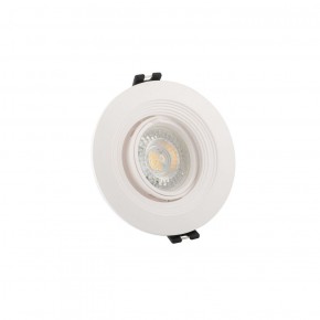 DK3029-WH Встраиваемый светильник, IP 20, 10 Вт, GU5.3, LED, белый, пластик в Карталах - kartaly.ok-mebel.com | фото 4