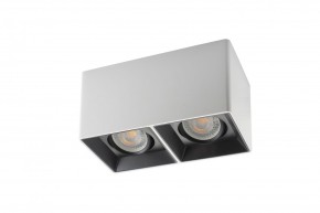 DK3035-WB Светильник накладной IP 20, 10 Вт, GU5.3, LED, белый/черный, пластик в Карталах - kartaly.ok-mebel.com | фото 2