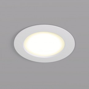 DK3046-WH Встраиваемый светильник, IP 20, 5Вт, LED, белый, пластик в Карталах - kartaly.ok-mebel.com | фото