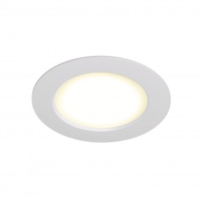 DK3046-WH Встраиваемый светильник, IP 20, 5Вт, LED, белый, пластик в Карталах - kartaly.ok-mebel.com | фото 3