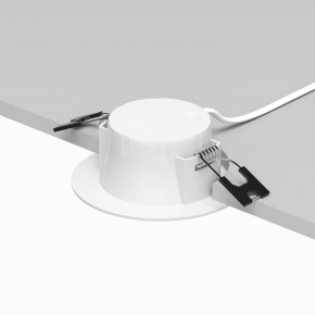 DK3046-WH Встраиваемый светильник, IP 20, 5Вт, LED, белый, пластик в Карталах - kartaly.ok-mebel.com | фото 4