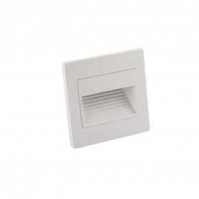 DK3050-WH Светильник встраиваемый в стену, IP 20, LED 3000, 1 Вт, белый, пластик в Карталах - kartaly.ok-mebel.com | фото 2