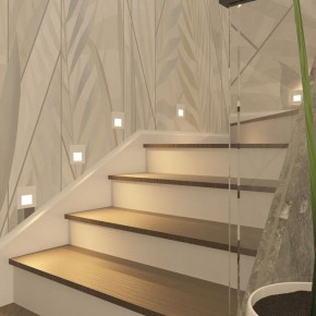 DK3050-WH Светильник встраиваемый в стену, IP 20, LED 3000, 1 Вт, белый, пластик в Карталах - kartaly.ok-mebel.com | фото 9