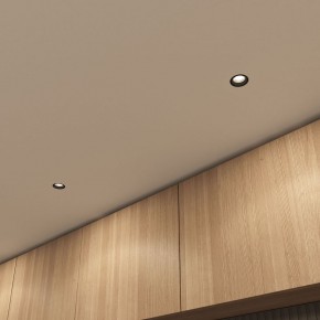 DK3055-BK Встраиваемый светильник, IP 20, 10 Вт, GU5.3, LED, черный, пластик в Карталах - kartaly.ok-mebel.com | фото 4