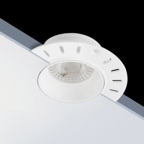 DK3055-WH Встраиваемый светильник, IP 20, 10 Вт, GU5.3, LED, белый, пластик в Карталах - kartaly.ok-mebel.com | фото 2