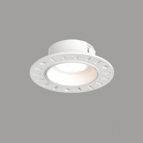 DK3055-WH Встраиваемый светильник, IP 20, 10 Вт, GU5.3, LED, белый, пластик в Карталах - kartaly.ok-mebel.com | фото