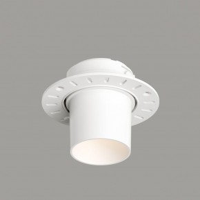 DK3057-WH Встраиваемый светильник под шпатлевку, IP20, до 15 Вт, LED, GU5,3, белый, пластик в Карталах - kartaly.ok-mebel.com | фото