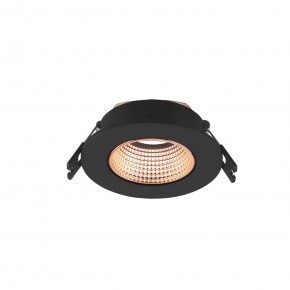 DK3061-BBR Встраиваемый светильник, IP 20, 10 Вт, GU5.3, LED, черный/бронзовый, пластик в Карталах - kartaly.ok-mebel.com | фото 2