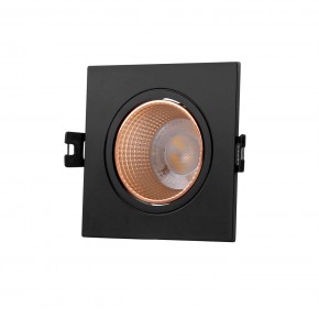 DK3071-BBR Встраиваемый светильник, IP 20, 10 Вт, GU5.3, LED, черный/бронзовый, пластик в Карталах - kartaly.ok-mebel.com | фото