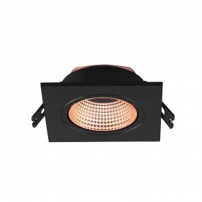 DK3071-BBR Встраиваемый светильник, IP 20, 10 Вт, GU5.3, LED, черный/бронзовый, пластик в Карталах - kartaly.ok-mebel.com | фото 2