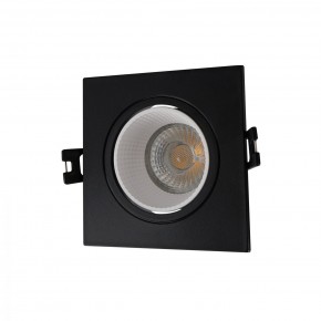 DK3071-BK+WH Встраиваемый светильник, IP 20, 10 Вт, GU5.3, LED, черный/белый, пластик в Карталах - kartaly.ok-mebel.com | фото