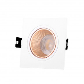 DK3071-WBR Встраиваемый светильник, IP 20, 10 Вт, GU5.3, LED, белый/бронзовый, пластик в Карталах - kartaly.ok-mebel.com | фото
