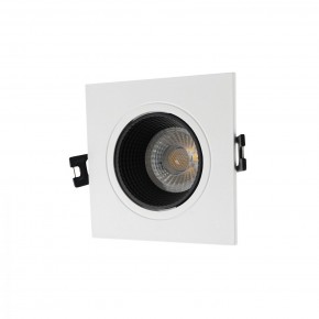 DK3071-WH+BK Встраиваемый светильник, IP 20, 10 Вт, GU5.3, LED, белый/черный, пластик в Карталах - kartaly.ok-mebel.com | фото