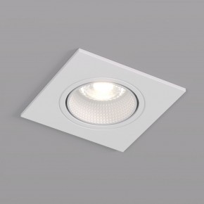 DK3071-WH Встраиваемый светильник, IP 20, 10 Вт, GU5.3, LED, белый/белый, пластик в Карталах - kartaly.ok-mebel.com | фото