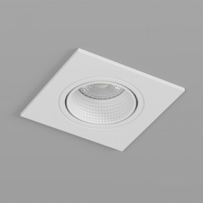 DK3071-WH Встраиваемый светильник, IP 20, 10 Вт, GU5.3, LED, белый/белый, пластик в Карталах - kartaly.ok-mebel.com | фото 2