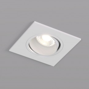 DK3071-WH Встраиваемый светильник, IP 20, 10 Вт, GU5.3, LED, белый/белый, пластик в Карталах - kartaly.ok-mebel.com | фото 3