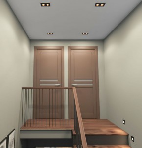 DK3072-BBR Встраиваемый светильник, IP 20, 10 Вт, GU5.3, LED, черный/бронзовый, пластик в Карталах - kartaly.ok-mebel.com | фото 3