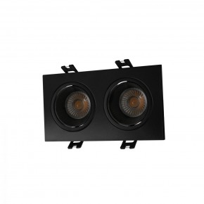 DK3072-BK Встраиваемый светильник, IP 20, 10 Вт, GU5.3, LED, черный/черный, пластик в Карталах - kartaly.ok-mebel.com | фото