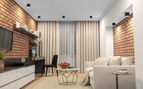DK3080-BW+BK Светильник накладной IP 20, 10 Вт, GU5.3, LED, черно-белый/черный, пластик в Карталах - kartaly.ok-mebel.com | фото 2