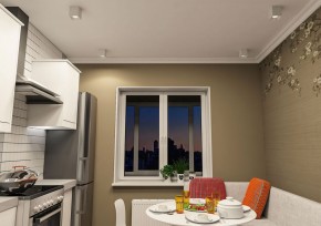 DK3080-WH Светильник накладной IP 20, 10 Вт, GU5.3, LED, белый/белый, пластик в Карталах - kartaly.ok-mebel.com | фото 2