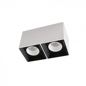 DK3085-WB+WH Светильник накладной IP 20, 10 Вт, GU5.3, LED, бело-черный/белый, пластик в Карталах - kartaly.ok-mebel.com | фото
