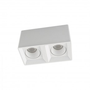 DK3085-WH Светильник накладной IP 20, 10 Вт, GU5.3, LED, белый/белый, пластик в Карталах - kartaly.ok-mebel.com | фото