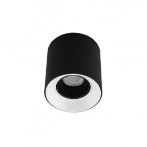 DK3090-BW+BK Светильник накладной IP 20, 10 Вт, GU5.3, LED, черно-белый/черный, пластик в Карталах - kartaly.ok-mebel.com | фото