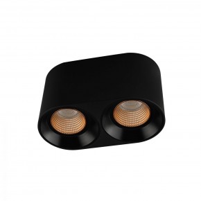 DK3096-BK+BR Светильник накладной IP 20, 10 Вт, GU5.3, LED, черный/бронзовый, пластик в Карталах - kartaly.ok-mebel.com | фото