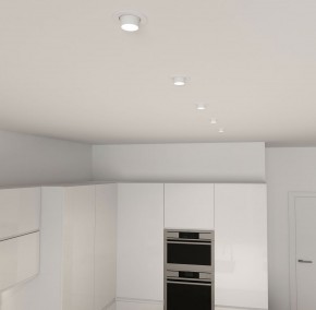 DK3120-WH Встраиваемый светильник, IP20, до 15 Вт, LED, GU5,3, белый, пластик в Карталах - kartaly.ok-mebel.com | фото 6
