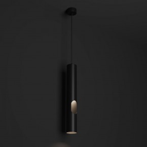DK4045-BK Подвесной светильник, с декоративным вырезом, IP 20, до 15 Вт, LED, GU10, черный, алюминий в Карталах - kartaly.ok-mebel.com | фото 2