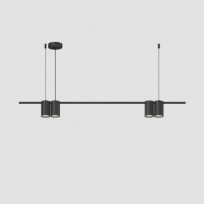 DK4061-BK Подвесной светильник ORBIT, IP20, 4xGU10 LED до 15 Вт, черный матовый, алюминий в Карталах - kartaly.ok-mebel.com | фото