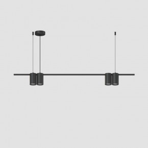 DK4061-BK Подвесной светильник ORBIT, IP20, 4xGU10 LED до 15 Вт, черный матовый, алюминий в Карталах - kartaly.ok-mebel.com | фото 2