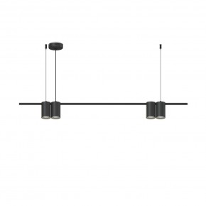 DK4061-BK Подвесной светильник ORBIT, IP20, 4xGU10 LED до 15 Вт, черный матовый, алюминий в Карталах - kartaly.ok-mebel.com | фото 3