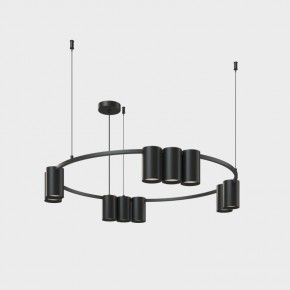 DK4065-BK Подвесной светильник ORBIT, IP20, 10xGU10 LED до 15 Вт, черный матовый, алюминий в Карталах - kartaly.ok-mebel.com | фото 2