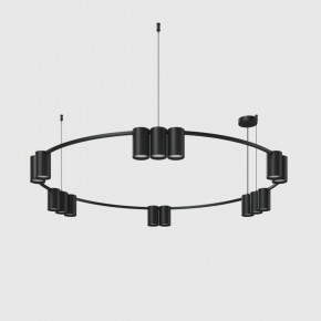 DK4067-BK Подвесной светильник ORBIT, IP20, 15xGU10 LED до 15 Вт, черный матовый, алюминий в Карталах - kartaly.ok-mebel.com | фото 2